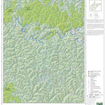 WV Division of Natural Resources Calhoun County, WV Quad Maps - Bundle bundle