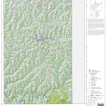 WV Division of Natural Resources Cameron Quad Topo - WVDNR digital map