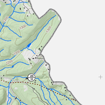 WV Division of Natural Resources Capon Springs Quad Topo - WVDNR digital map