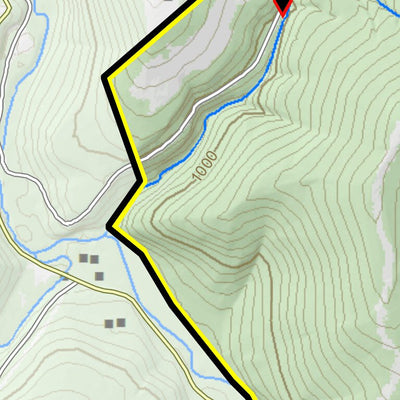 WV Division of Natural Resources Castleman Run Lake Wildlife Management Area digital map