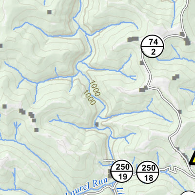 WV Division of Natural Resources Cecil H. Underwood Wildlife Management Area digital map