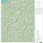 WV Division of Natural Resources Cedarville Quad Topo - WVDNR digital map