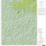 WV Division of Natural Resources Center Point Quad Topo - WVDNR digital map