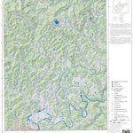 WV Division of Natural Resources Century Quad Topo - WVDNR digital map
