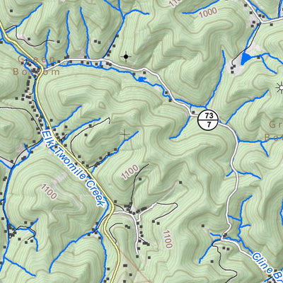 WV Division of Natural Resources Charleston East Quad Topo - WVDNR digital map