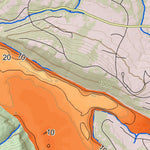 WV Division of Natural Resources Cheat Lake Fishing Guide (Small) digital map