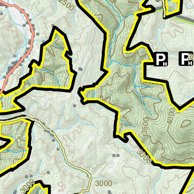 WV Division of Natural Resources Cheat Wildlife Management Area digital map