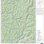 WV Division of Natural Resources Clay County, WV Quad Maps - Bundle bundle