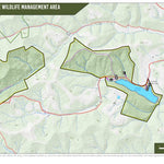 WV Division of Natural Resources Conaway Run Lake Wildlife Management Area digital map