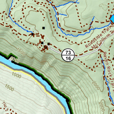 WV Division of Natural Resources Coopers Rock State Forest digital map