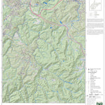 WV Division of Natural Resources Crab Orchard Quad Topo - WVDNR digital map