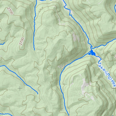WV Division of Natural Resources Crab Orchard Quad Topo - WVDNR digital map