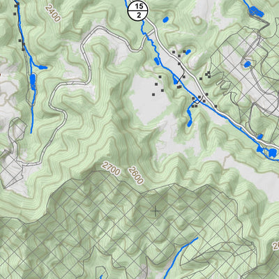 WV Division of Natural Resources Craigsville Quad Topo - WVDNR digital map
