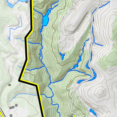 WV Division of Natural Resources Cross Creek Wildlife Management Area digital map