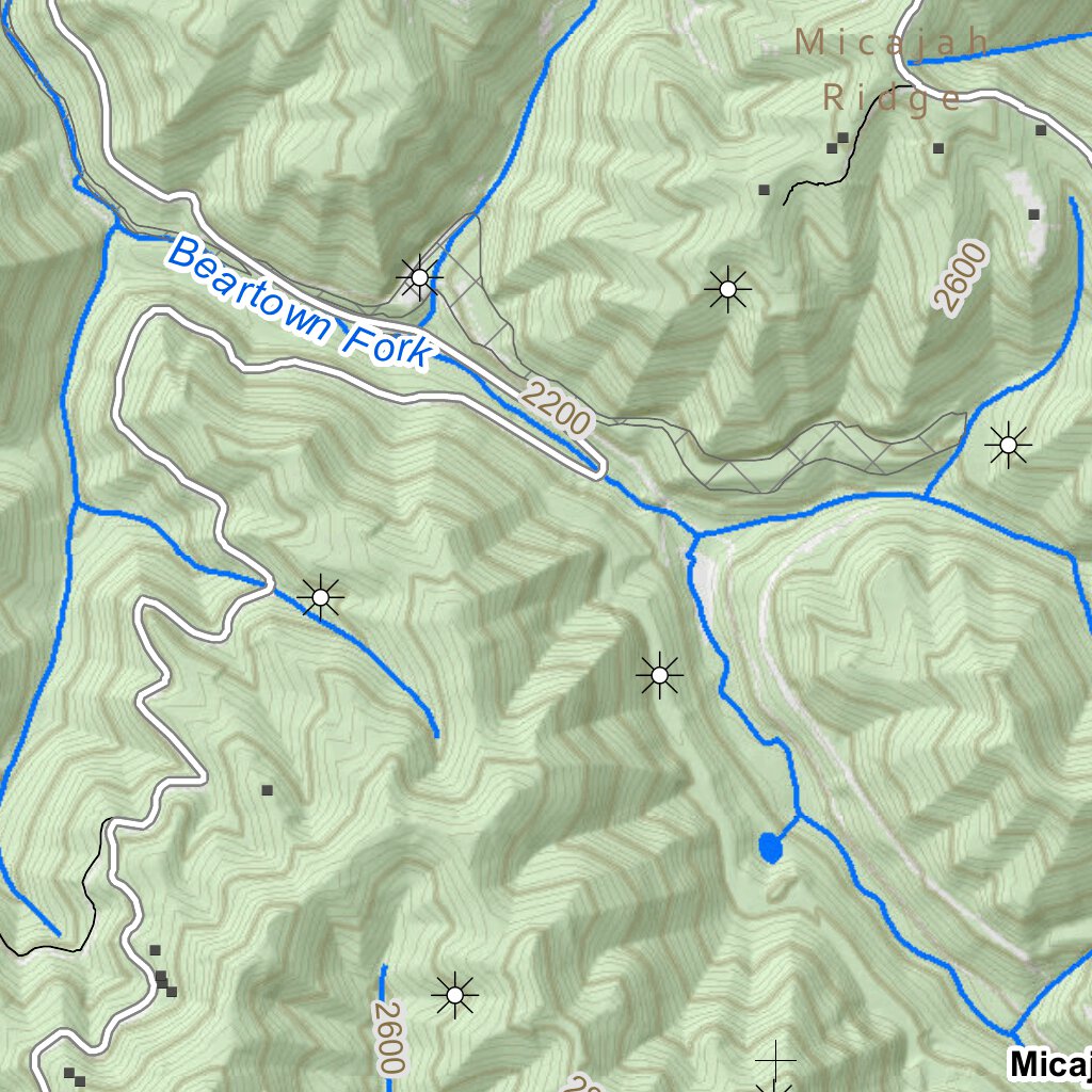 Crumpler Quad Topo - WVDNR Map by WV Division of Natural Resources ...
