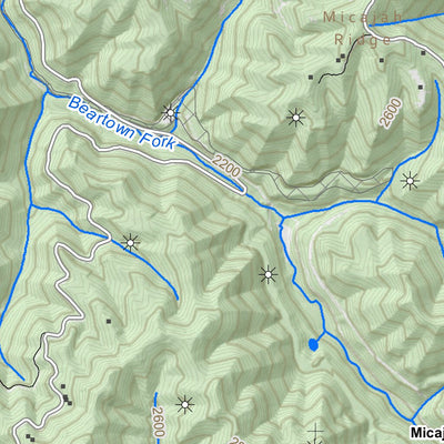 WV Division of Natural Resources Crumpler Quad Topo - WVDNR digital map