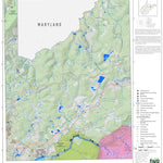 WV Division of Natural Resources Davis Quad Topo - WVDNR digital map