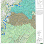 WV Division of Natural Resources Denmar Quad Topo - WVDNR digital map