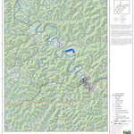 WV Division of Natural Resources Doddridge County, WV Quad Maps - Bundle bundle