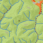 WV Division of Natural Resources East Lynn Lake Fishing Guide (Small) digital map