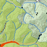 WV Division of Natural Resources East Lynn Lake Fishing Guide (Small) digital map