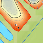 WV Division of Natural Resources Edwards Run Lake Fishing Guide digital map