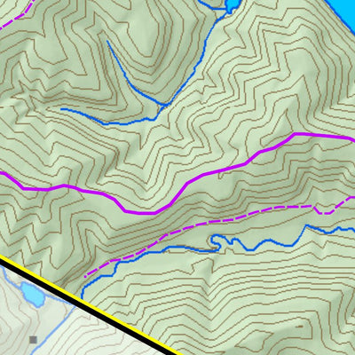 WV Division of Natural Resources Elk Fork Lake Wildlife Management Area digital map