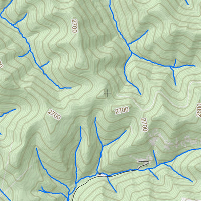 WV Division of Natural Resources Elkins Quad Topo - WVDNR digital map