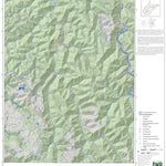 WV Division of Natural Resources Eskdale Quad Topo - WVDNR digital map