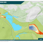 WV Division of Natural Resources Fairfax Ponds Lake Fishing Guide (Large) digital map