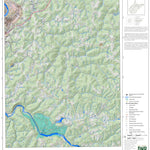 WV Division of Natural Resources Fairmont East Quad Topo - WVDNR digital map