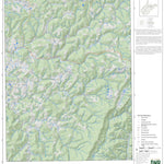 WV Division of Natural Resources Fellowsville Quad Topo - WVDNR digital map
