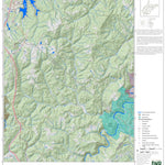 WV Division of Natural Resources Flat Top Quad Topo - WVDNR digital map