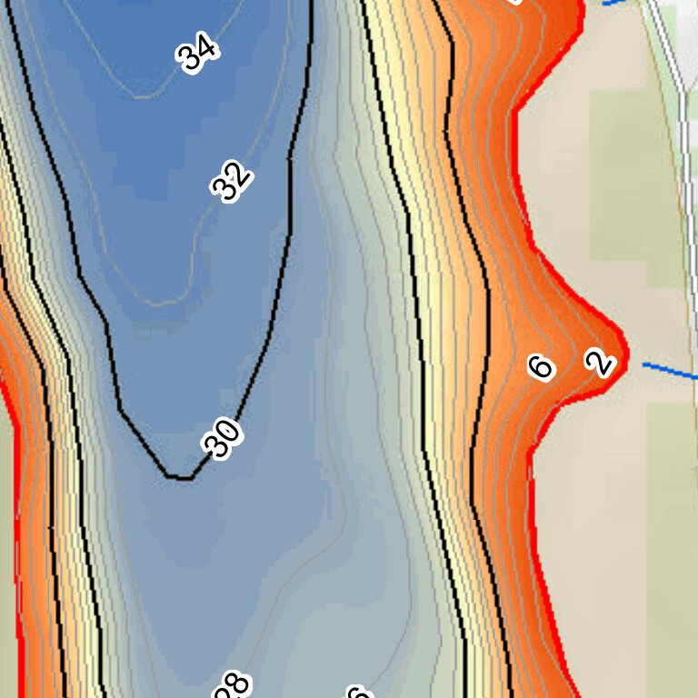 Fort Ashby Lake Fishing Guide Map by WV Division of Natural Resources