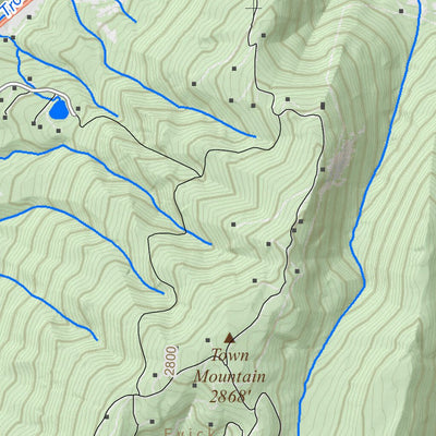 WV Division of Natural Resources Franklin Quad Topo - WVDNR digital map