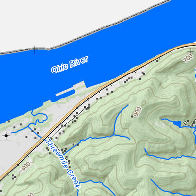 WV Division of Natural Resources Gallipolis Quad Topo - WVDNR digital map