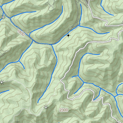 WV Division of Natural Resources Gary Quad Topo - WVDNR digital map