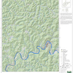 WV Division of Natural Resources Gassaway Quad Topo - WVDNR digital map