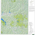 WV Division of Natural Resources Gay Quad Topo - WVDNR digital map