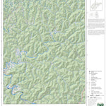 WV Division of Natural Resources Gilmer Quad Topo - WVDNR digital map