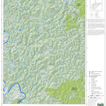 WV Division of Natural Resources Girta Quad Topo - WVDNR digital map