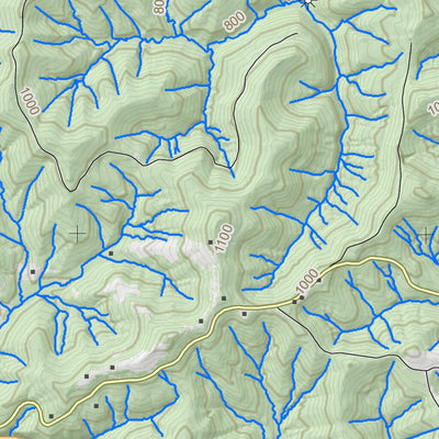 WV Division of Natural Resources Girta Quad Topo - WVDNR digital map