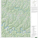 WV Division of Natural Resources Glen Easton Quad Topo - WVDNR digital map