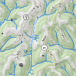 WV Division of Natural Resources Glen Easton Quad Topo - WVDNR digital map