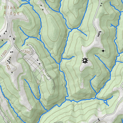 WV Division of Natural Resources Glen Easton Quad Topo - WVDNR digital map