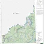 WV Division of Natural Resources Gorman Quad Topo - WVDNR digital map