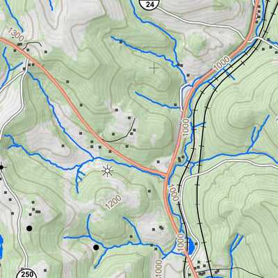 WV Division of Natural Resources Grafton Quad Topo - WVDNR digital map