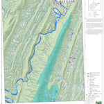 WV Division of Natural Resources Great Cacapon Quad Topo - WVDNR digital map
