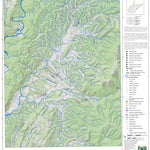 WV Division of Natural Resources Green Bank Quad Topo - WVDNR bundle exclusive