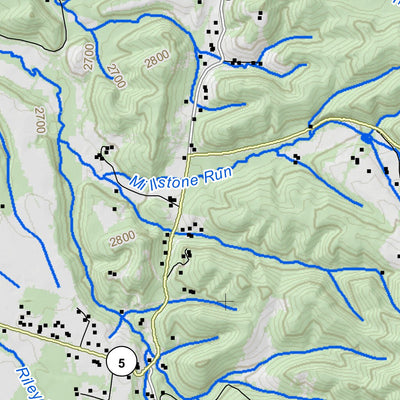 WV Division of Natural Resources Green Bank Quad Topo - WVDNR bundle exclusive